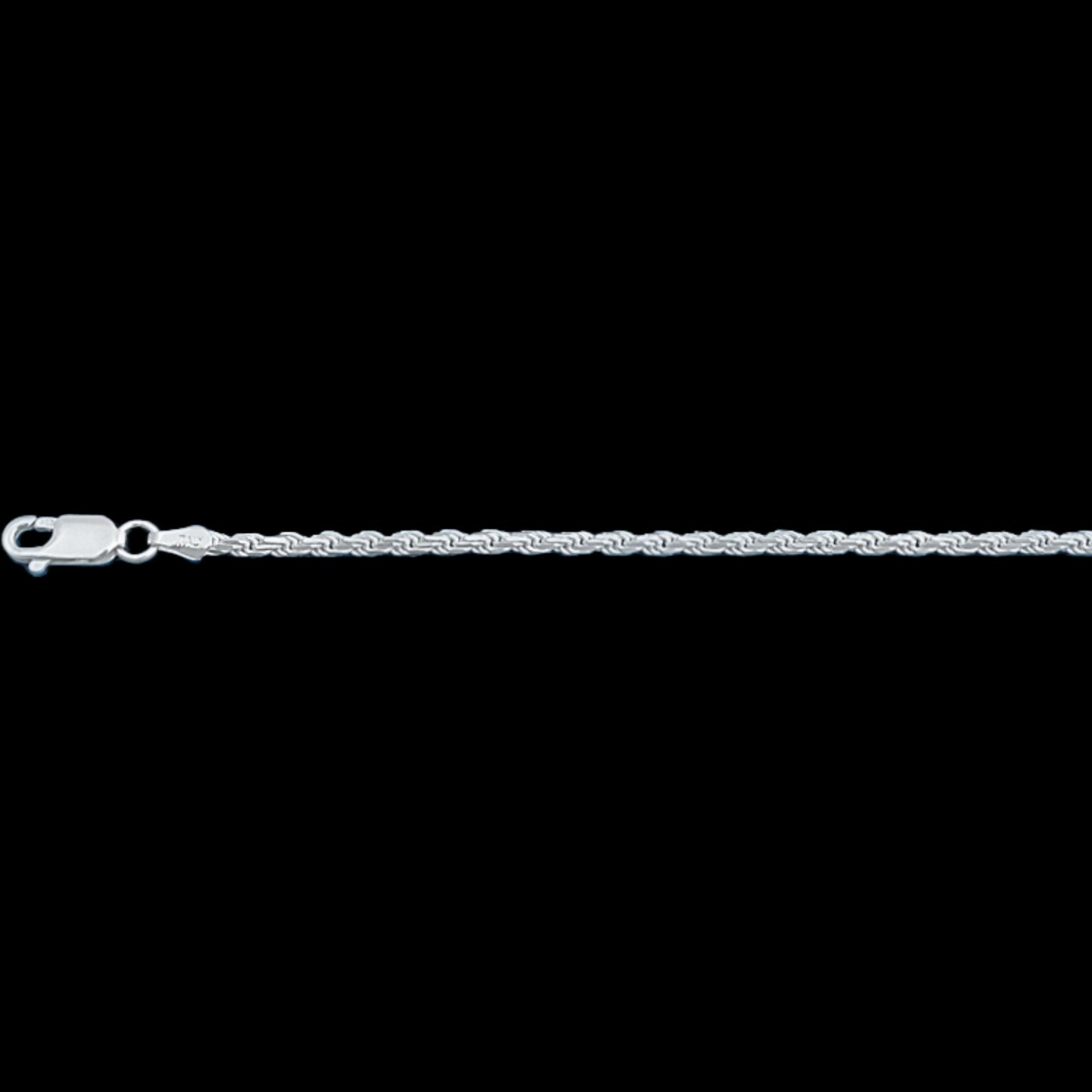 Rope Sterling silver chain